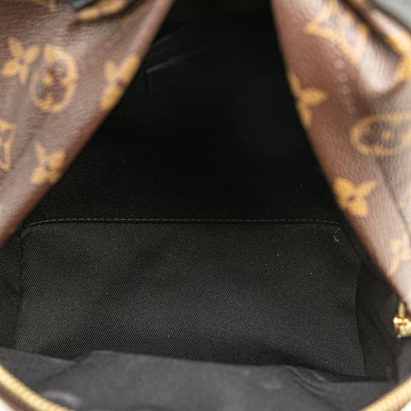 Pre-owned Louis Vuitton Monogram Palm Springs PM Brown
