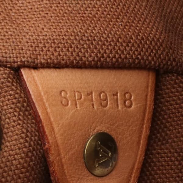 Pre-owned Louis Vuitton Monogram Mini Montsouris Brown