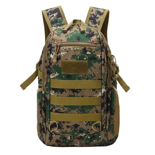 Nylon Taktisk Rygsæk, Flerbrugsanvendelse, Letvægtsdesign,junglesk camouflage