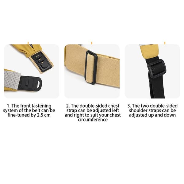 Vattenryggsäck, 12L kapacitet, andningsbart material, lättviktsdesign