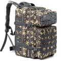 Miniatyrbillede 2 af 2: Taktisk rygsæk, 45L stor kapacitet, unisex design,ACU