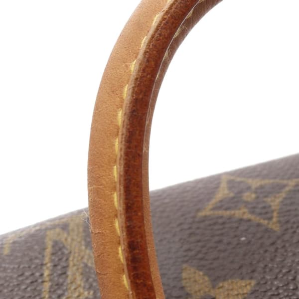 Pre-owned Louis Vuitton Monogram Mini Montsouris Brown