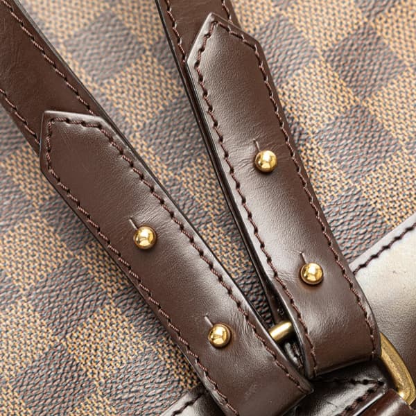Pre-owned Louis Vuitton Damier Ebene Soho Brown
