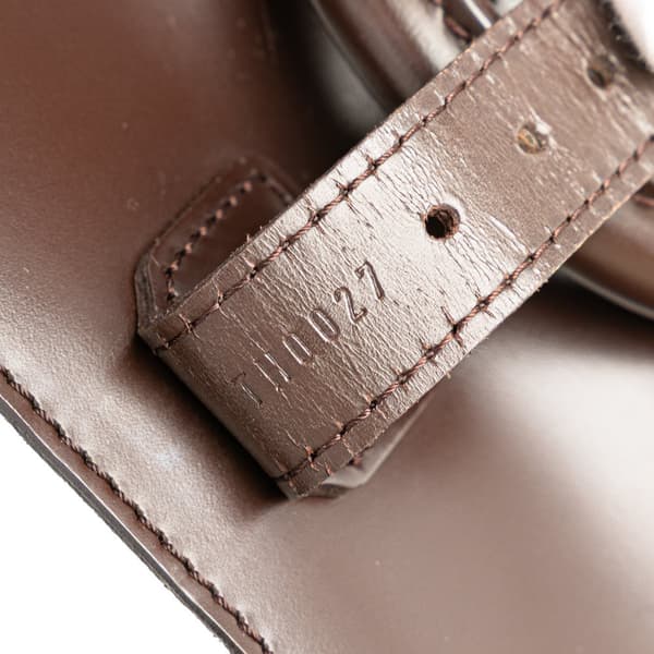 Pre-owned Louis Vuitton Damier Ebene Soho Brown