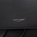 Miniatyrbild 6 av 10: Pre-owned Saint Laurent Grained Calfskin Sac De Jour Backpack Black