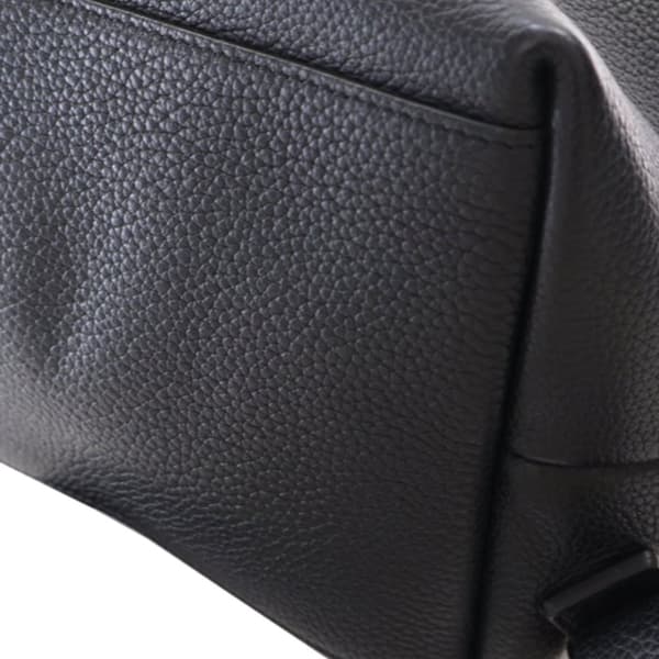 Pre-owned Saint Laurent Grained Calfskin Sac De Jour Backpack Black