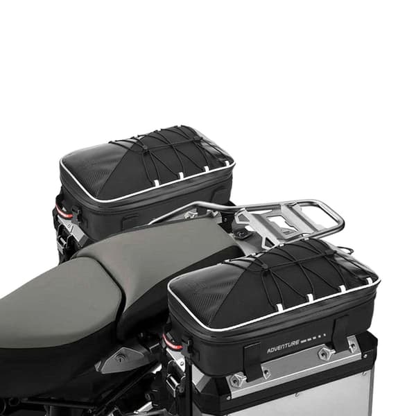 Toppväskor, kompatibla med R1250GS och R1200GS LC, inklusive toppboxsidoväskor., 2 sidoväskor