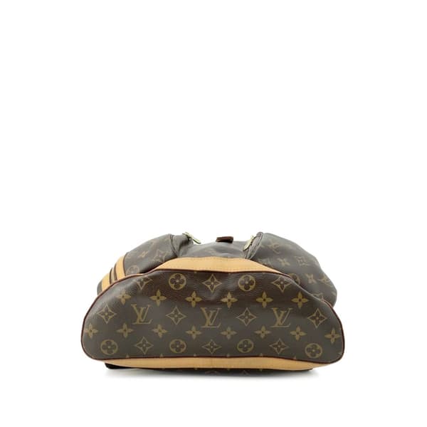 Pre-owned Louis Vuitton Monogram Sac a Dos Bosphore Brown