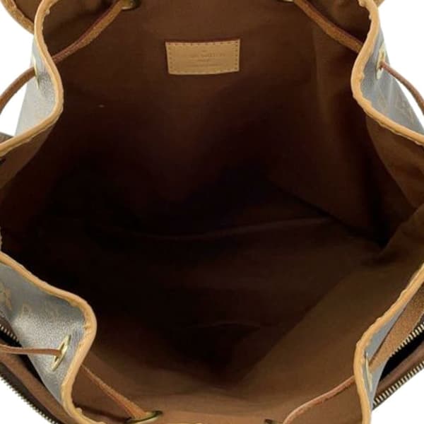 Pre-owned Louis Vuitton Monogram Sac a Dos Bosphore Brown