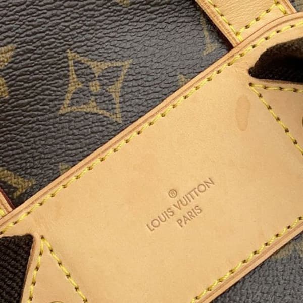 Pre-owned Louis Vuitton Monogram Sac a Dos Bosphore Brown