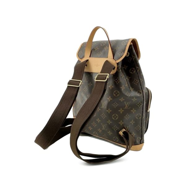 Pre-owned Louis Vuitton Monogram Sac a Dos Bosphore Brown
