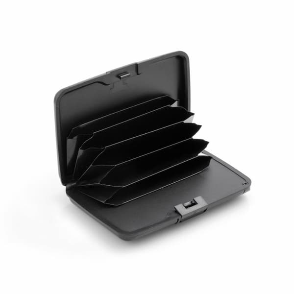 BEGAGNAD RFID-blockerande korthållare med powerbank InnovaGoods (Renoverade A)