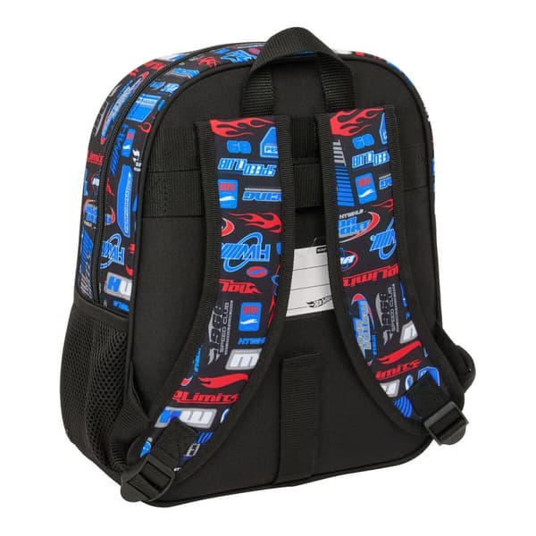 Skoletaske Hot Wheels Multifarvet 27 x 33 x 10 cm