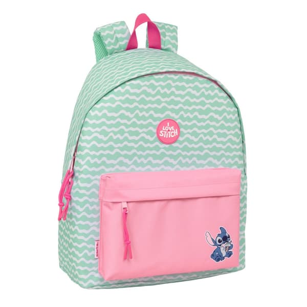Skoletaske Lilo & Stitch Ice cream Pink 33 x 42 x 15 cm