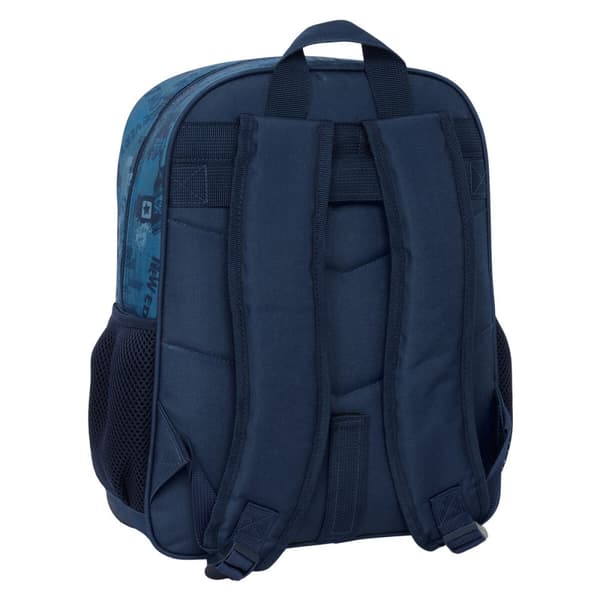 Skoletaske Safta New edition Marineblå 32 x 38 x 12 cm