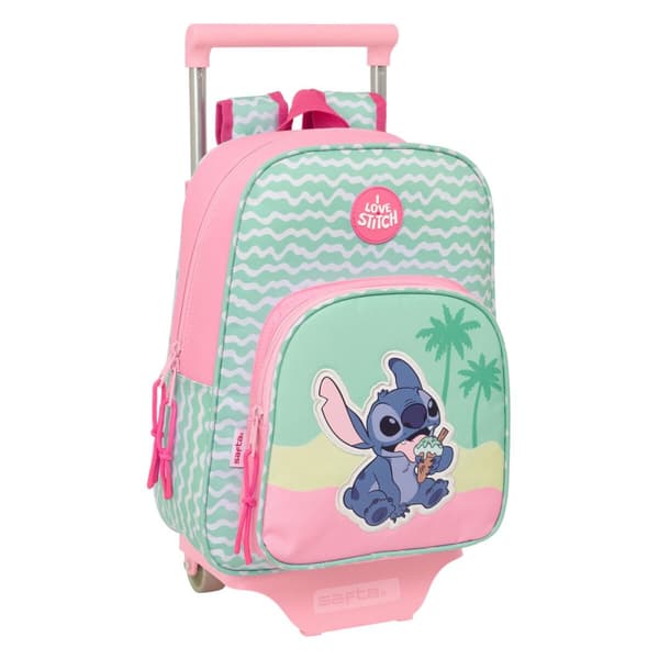 Koululaukku Lilo & Stitch Ice cream Pinkki 26 x 11 x 67 cm 26 x 34 x 11 cm