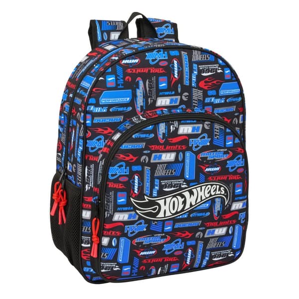 Skolryggsäck Hot Wheels Multicolour 33 x 42 x 14 cm