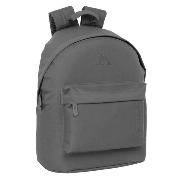 Skoletaske Kappa kappa basics Grå 31 x 41 x 16 cm