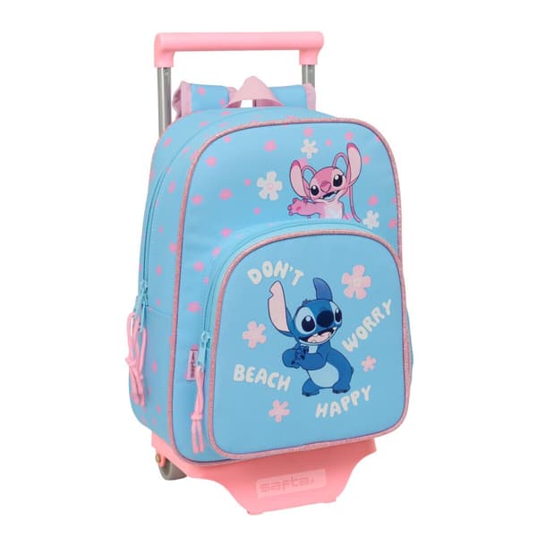 Koululaukku Lilo & Stitch Happy Taivaansininen 26 x 11 x 67 cm 26 x 34 x 11 cm