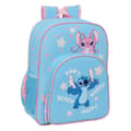 Miniatyrbild 3 av 3: Skolryggsäck Lilo & Stitch Happy Himmelsblå 32 x 38 x 12 cm