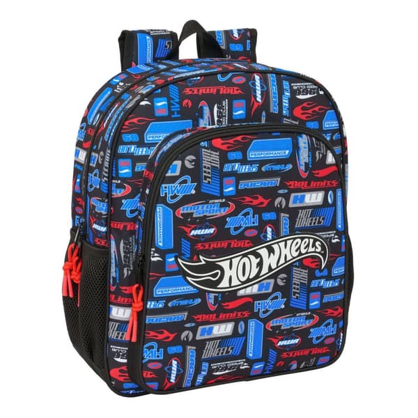Skolryggsäck Hot Wheels Multicolour 32 x 38 x 12 cm