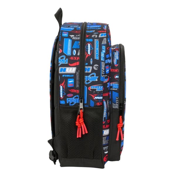 Skolryggsäck Hot Wheels Multicolour 32 x 38 x 12 cm