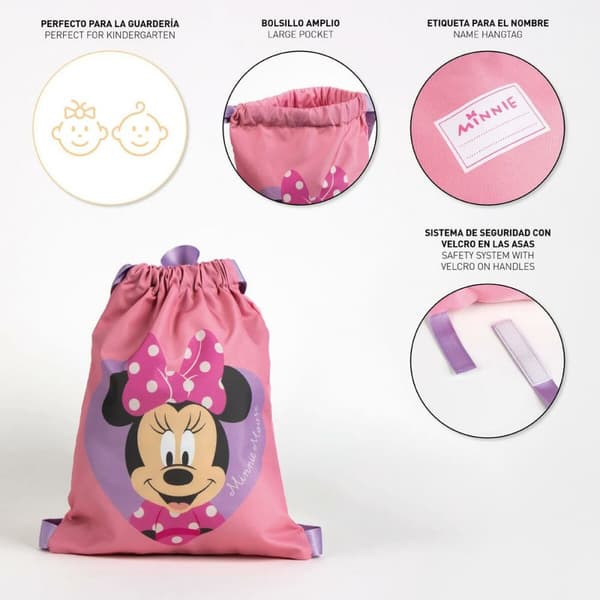 Narureppu Minnie Mouse Pinkki 27 x 33 x 1 cm