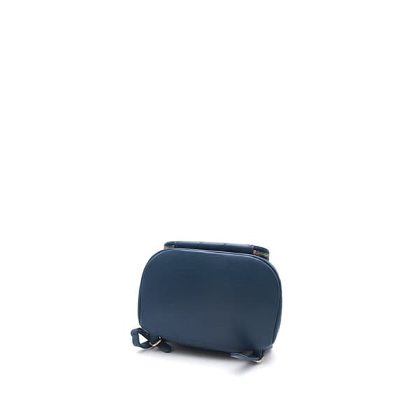 Pre-owned Chanel Caviar Business Affinity Backpack Blue