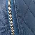 Miniatyrbild 7 av 10: Pre-owned Chanel Caviar Business Affinity Backpack Blue