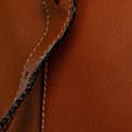 Miniatyrbilde 9 av 10: Pre-owned Gucci Medium Calfskin Bamboo Drawstring Backpack Brown