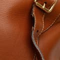 Miniatyrbilde 10 av 10: Pre-owned Gucci Medium Calfskin Bamboo Drawstring Backpack Brown