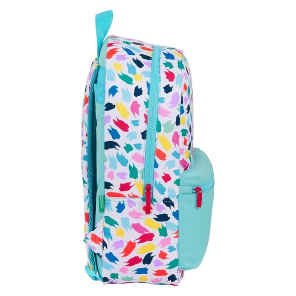 Skolryggsäck Benetton Painting Multicolour