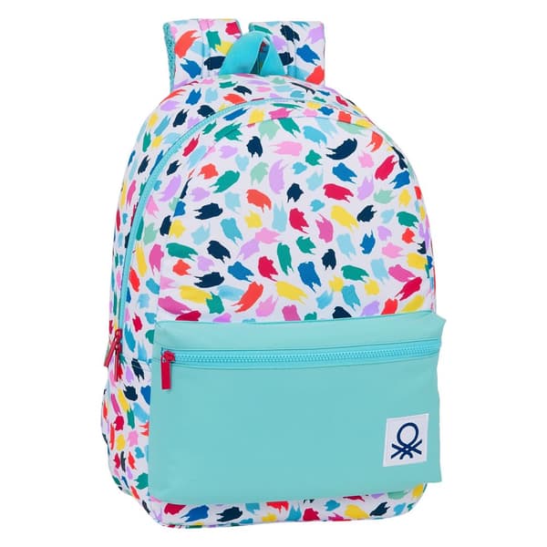 Skolryggsäck Benetton Painting Multicolour