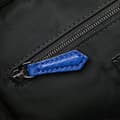 Miniatyrbild 6 av 10: Pre-owned Fendi Medium Econyl Santander Cuoio Roma Fendiness Backpack Blue
