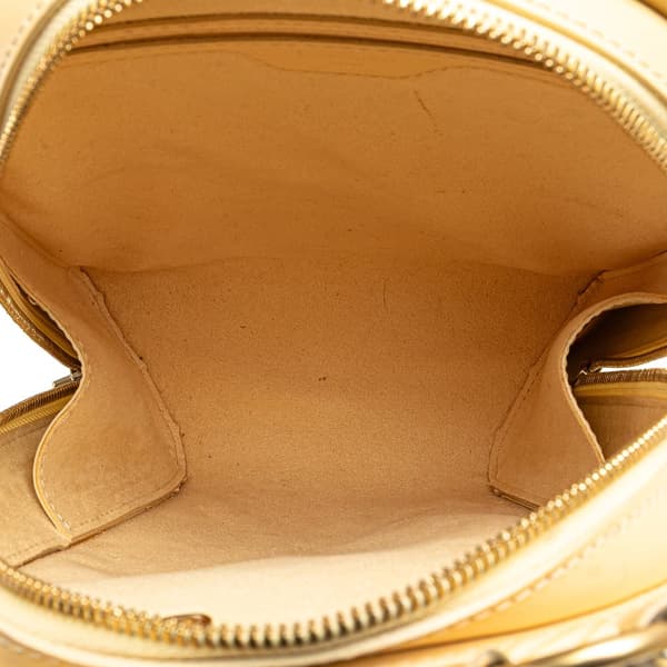 Pre-owned Louis Vuitton Epi Mabillon Yellow