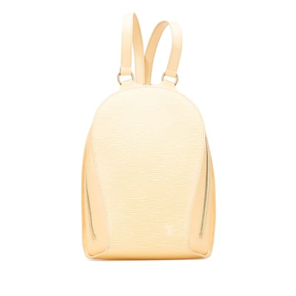 Pre-owned Louis Vuitton Epi Mabillon Yellow