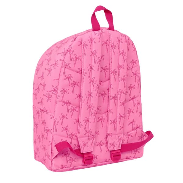 Skoletaske Lilo & Stitch Chill Pink Mint 33 x 42 x 15 cm