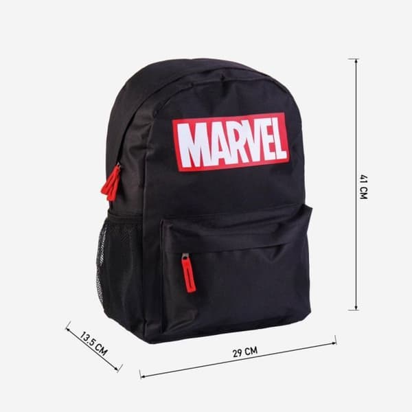 Ryggsäck - Marvel - Avengers - Svart - 30x41x14 cm - Praktisk och hållbar