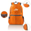 Miniatyrbild 3 av 4: Intirilife ultralätt hopfällbar ryggsäck - Orange - 36L - vattentät - vandring