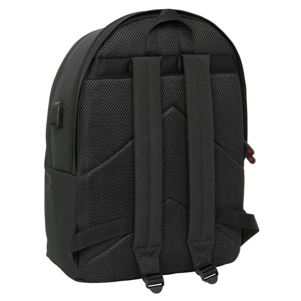 Skolryggsäck El Ganso +usb el ganso basics Svart 31 x 44 x 18 cm
