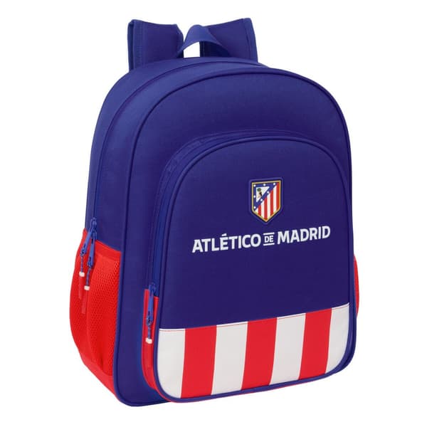 Skolryggsäck Atlético Madrid Blå Vit Röd 32 x 38 x 12 cm