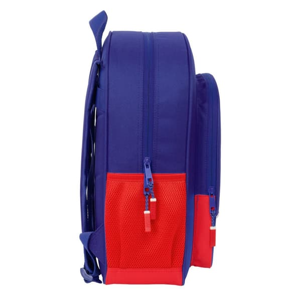 Skolryggsäck Atlético Madrid Blå Vit Röd 32 x 38 x 12 cm