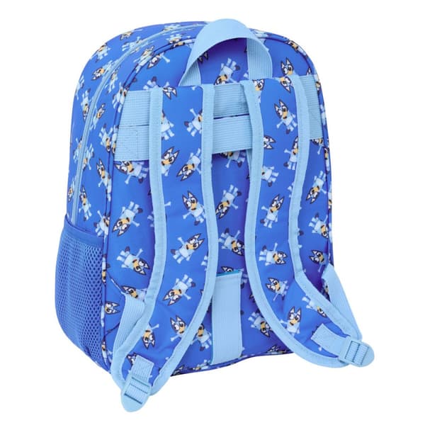 Skolebag Bluey Let's play Blå 26 x 34 x 11 cm