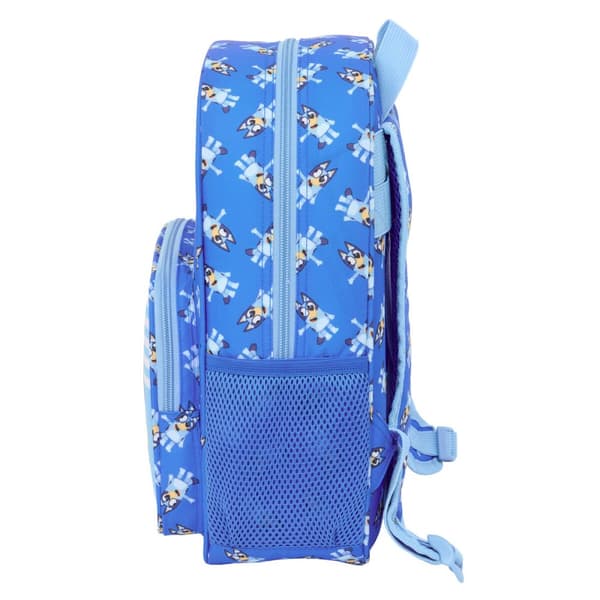 Skolebag Bluey Let's play Blå 26 x 34 x 11 cm