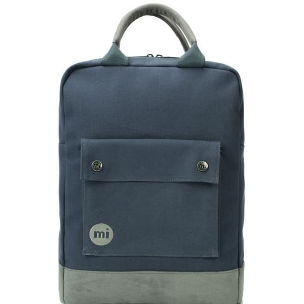 Ryggsäck - Mi-Pac - Canvas Charcoal - Grå - Unisex - 100 % bomull, 100 % polyester