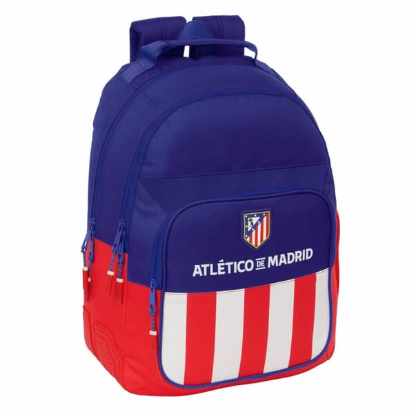 Skoletaske Atlético Madrid Blå Hvid Rød 32 x 42 x 15 cm