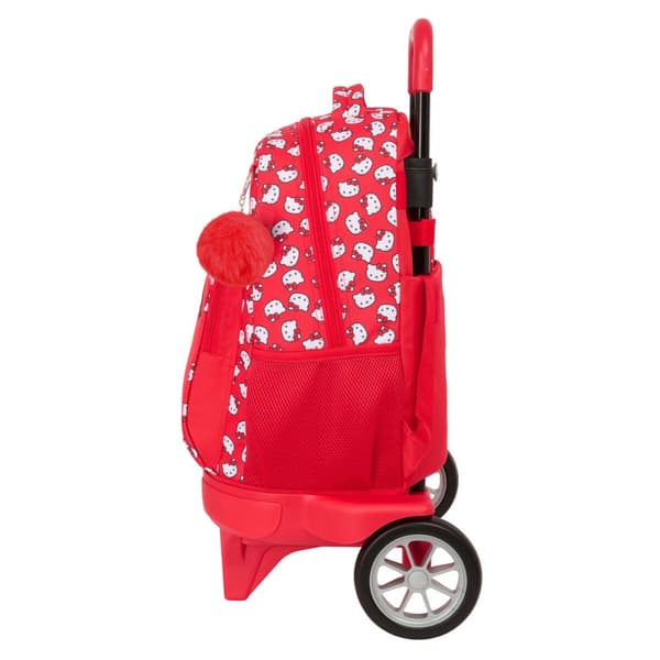 Skolryggsäck Hello Kitty Iconic Vit Röd 33 x 45 x 22 cm
