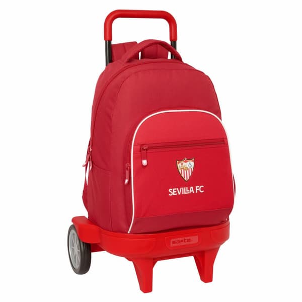 Skoletaske Sevilla Fútbol Club Rød 33 x 45 x 22 cm