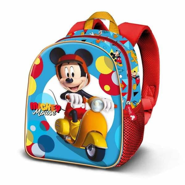 Koululaukku Mickey Mouse Monivärinen