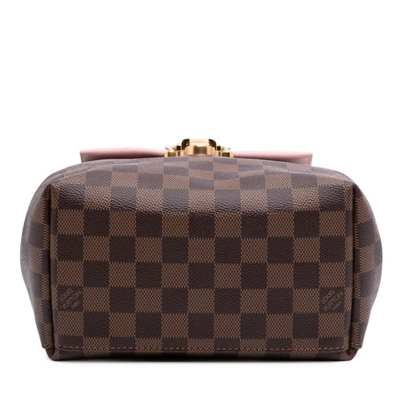 Pre-owned Louis Vuitton Damier Ebene Clapton Brown